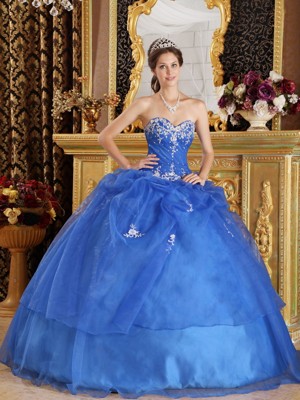 Royal Blue Quinceanera Gowns